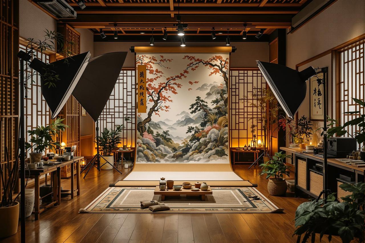 明星生图-艺境摄影-工作室环境