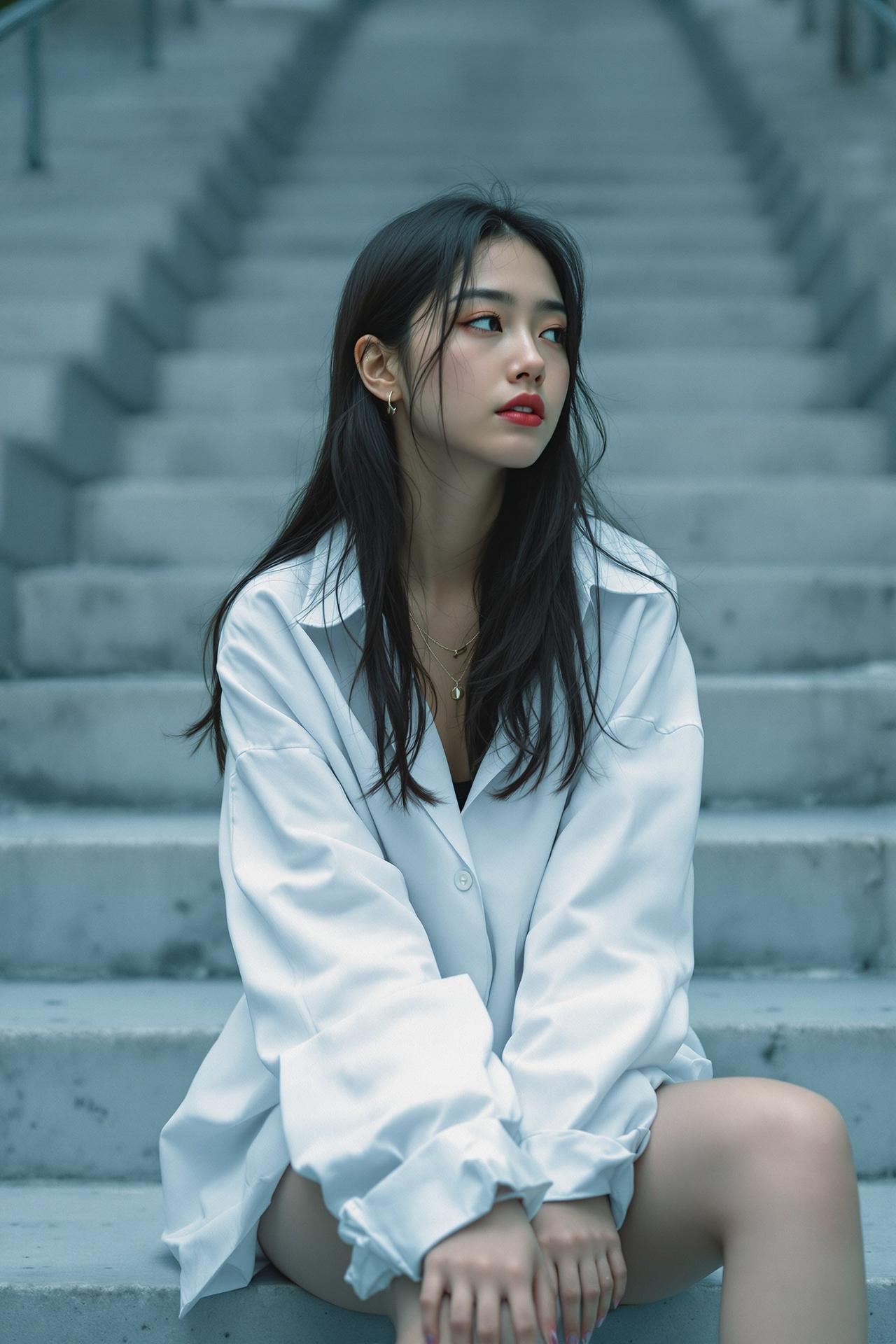 明星生图-冷调午后-顾霜